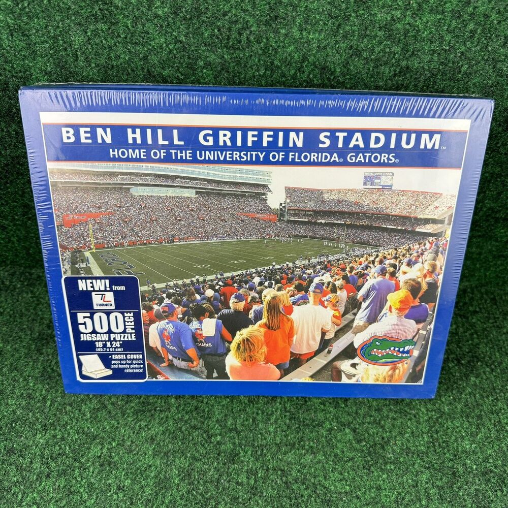 Ben Hill Griffin Stadium University of Florida Gators 500 Jigsaw Puzzle 18x24"